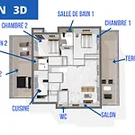 Coco - Spacieux - Luxueux - Vca Апартаменты *