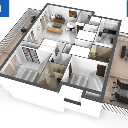 Appartement Coco - Spacieux - Luxueux - Vca Cannes