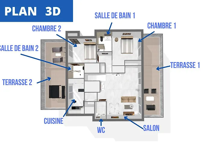 Coco - Spacieux - Luxueux - Vca Apartment *